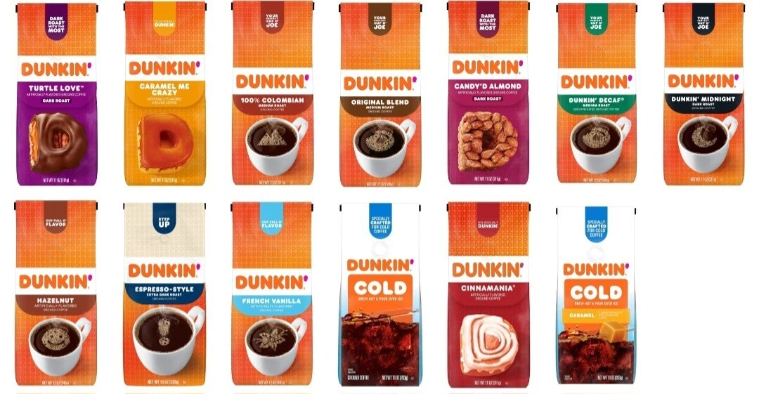 Decaf dunkin 2024 donuts coffee
