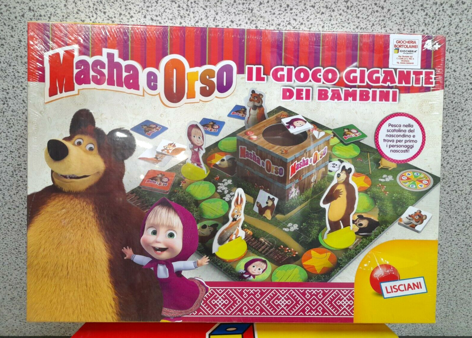 Lisciani Masha e Orso Il Gioco Gigante dei Bambini + 4 anni