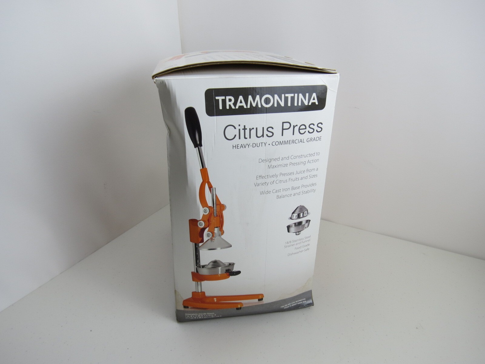 Tramontina Citrus Press Heavy Duty Commercial Grade Orange eBay