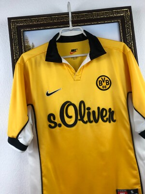 Borussia Dortmund Home football shirt 1998 Soccer Nike Jersey Mens