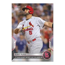 Albert Pujols 700 HR Home Runs  2022 TOPPS NOW Card #951  CARDINALS