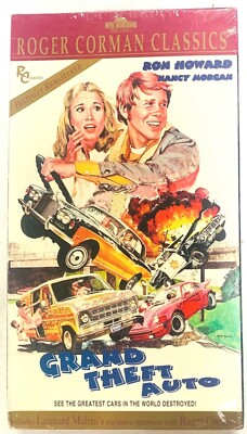 Grand Theft Auto (VHS, 1996) Ron Howard, Nancy Morgan ROGER CORMAN NEW SEALED
