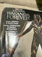 Kid s Black Panther Halloween Costume New Full Set Size Large