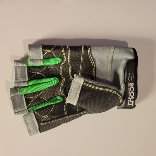 Sailing Gloves Kayaking Fishing Glove with Grippy Palm Spandex Rope Scout NEW - Picture 8 of 13