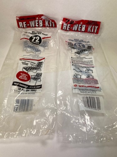 Replacement lawn chair webbing 9 COLOR CHOICES 2 1/4 in wide 72 feet long; - Picture 3 of 15