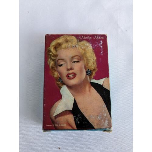 Marilyn Monroe Vintage Original Souvenir Box Playing Cards 1956 Complete - Picture 6 of 6