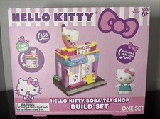 Sanrio - Hello Kitty - Boba Tea Shop -158 Piece Build Set Brand New