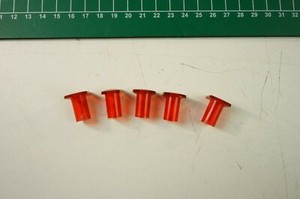 5 Farb Knöpfe Kappe Rot Projektor Bauer 3522990 NOS Filmprojektor W-2757