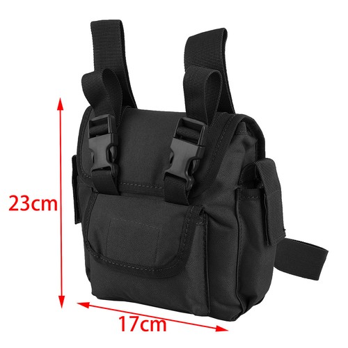 Tactical Outdoor Drop Leg Tasche Pouch Utility Gürteltasche with Belt - Bild 9 von 15