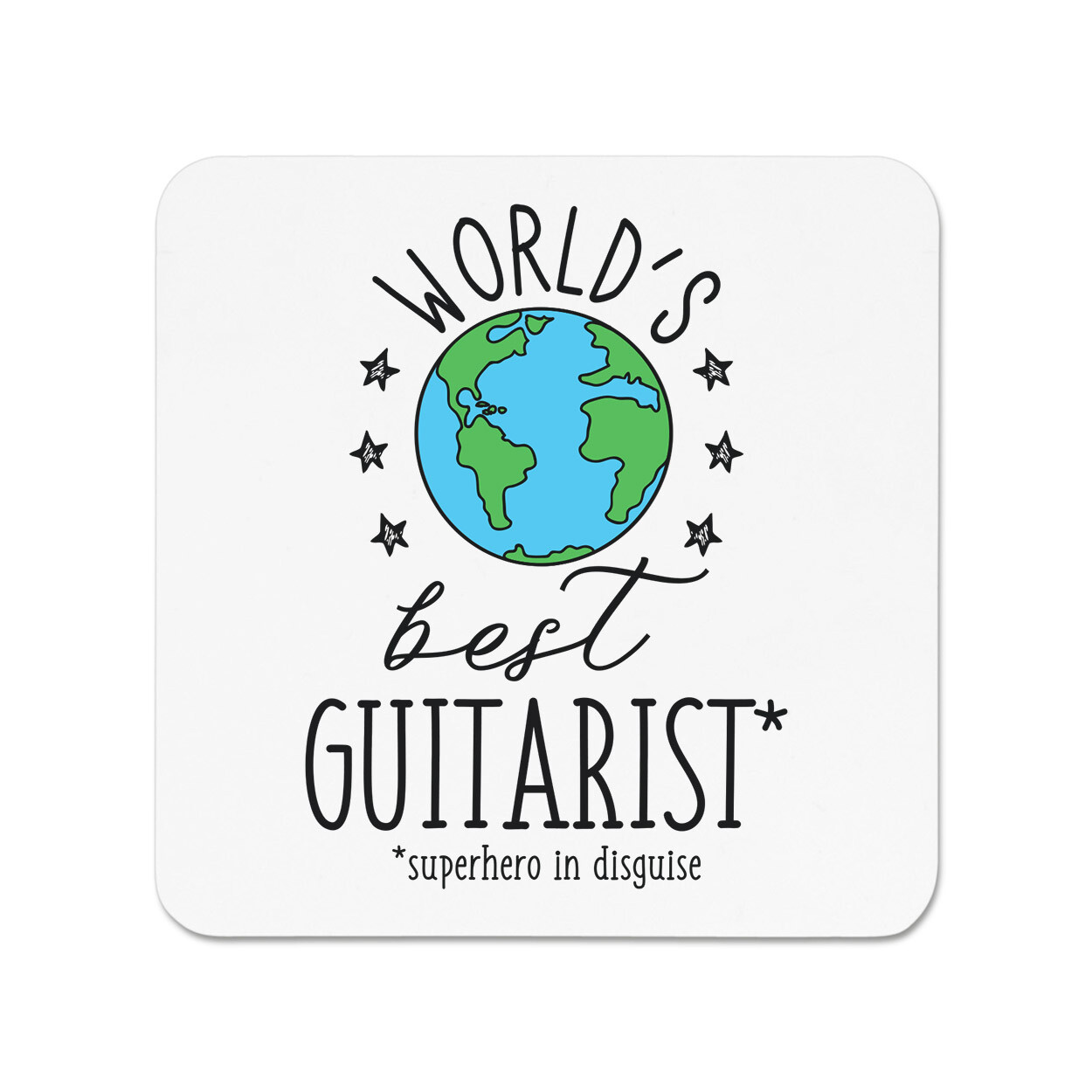 World's Best Guitarist Fridge Magnet Funny Joke Favourite Music Rock