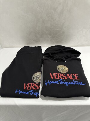 Versace Home Signature XL Men Sweatsuit Sweatshirt & Sweatpants | eBay