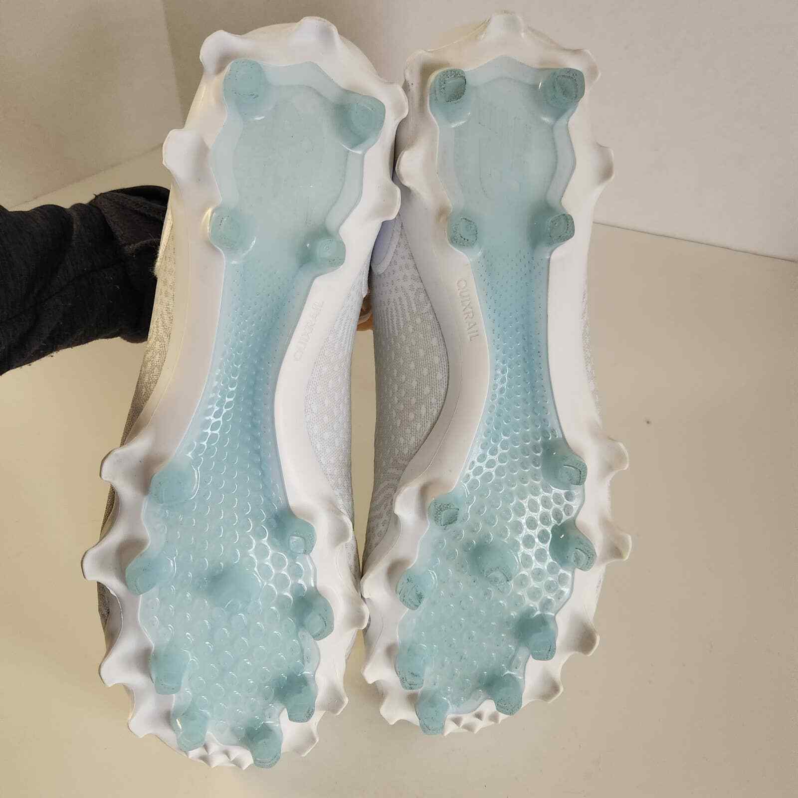 New Balance Men's FreezeLX V3 Low Lacrosse Shoe, Whit… Gem