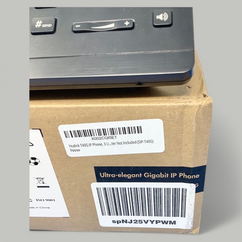New Yealink SIP-T40G 3-line IP Phone Ultra-elegant Gigabit IP Phone - Picture 7 of 7