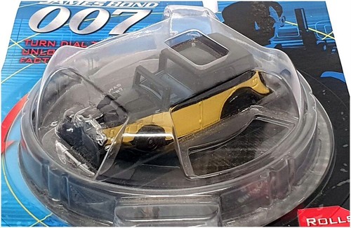 Corgi 9cm Long TY95609 - James Bond 007 Rolls Royce (Goldfinger) - Black/Yellow - Picture 2 of 5