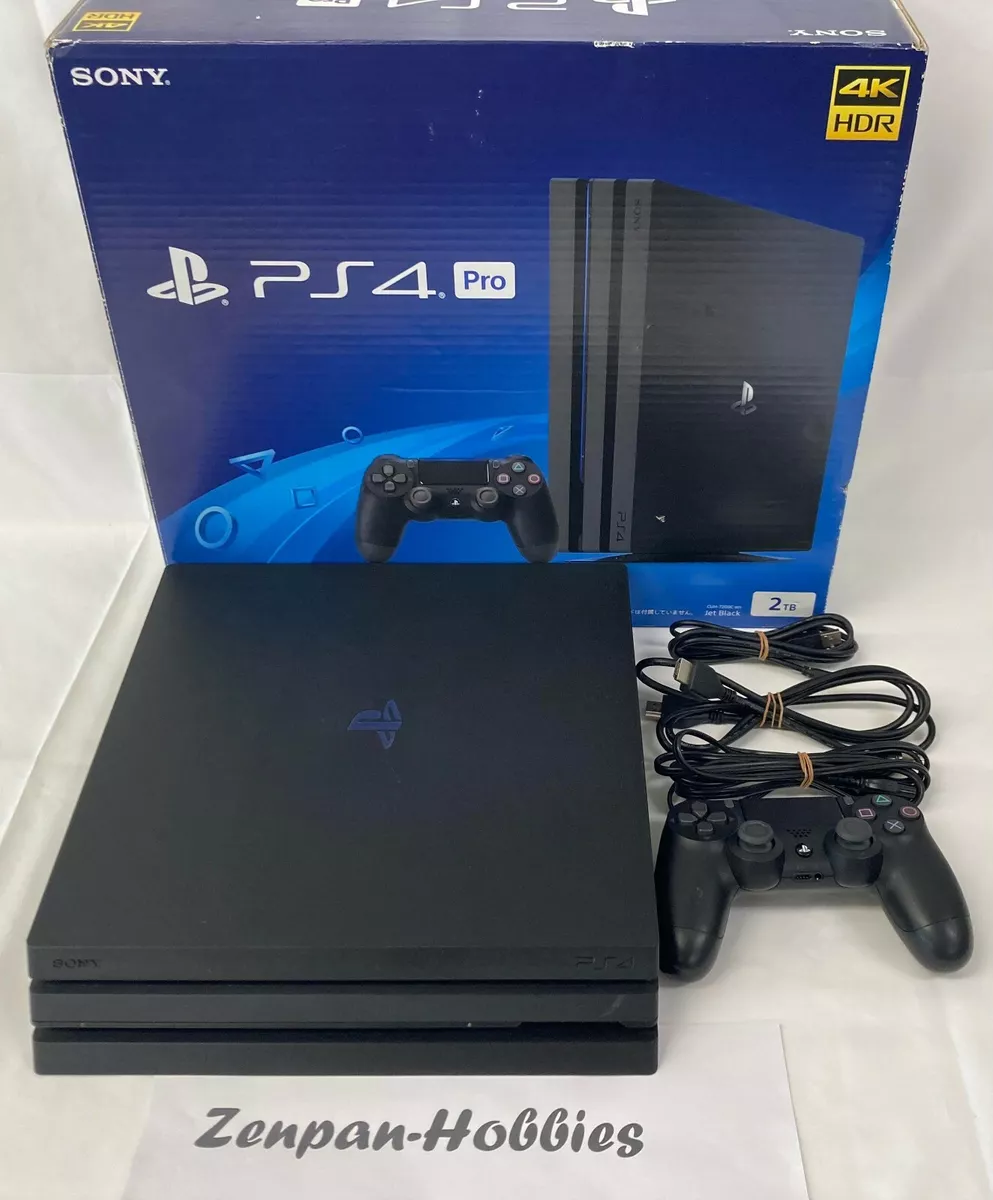 Sony PlayStation 4 PS4 Pro 2TB CUH-7200CB01 Game Console Full Box