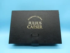 DIAMOND CROWN JULIUS CAESER - ROBUSTO LEATHER CIGAR BOX - 8,75 x 5.25 x 2.25