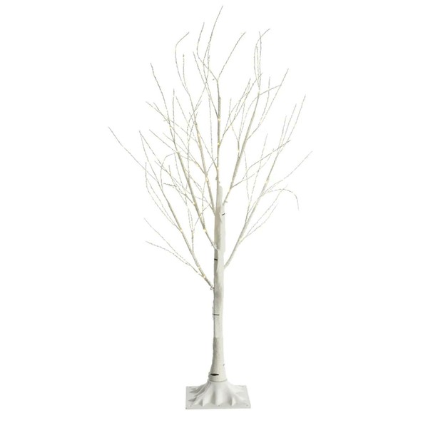 Weihnachtsdekoration Led 1.2M Aufleuchtend Birke Baum - Warmes Weiß-image