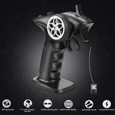 4 Channel Radio Remote Controller Transmitter Receiver Fit RC Car and Boat 2.4GH