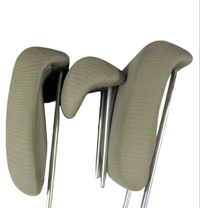 ✅ Reposacabezas izquierdo derecho Honda Odyssey 2011-2017 3 filas tela trasera gris Foto 3 de 4