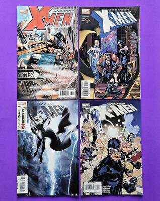 Lot Of 4 UNCANNY X-MEN 436 454 487 505 Comic Books Marvel NEW UNREAD VF/NM 9.0