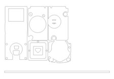 Rolleiflex Tele TLR camera replacement skin cover pre-cut self-adhesive 