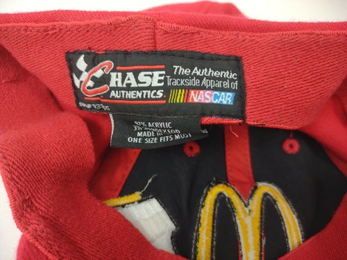 Jamie Mcmurray McDonald's Ball Cap Hat Chase Authentic S 93965 nascar one size. - Picture 7 of 8