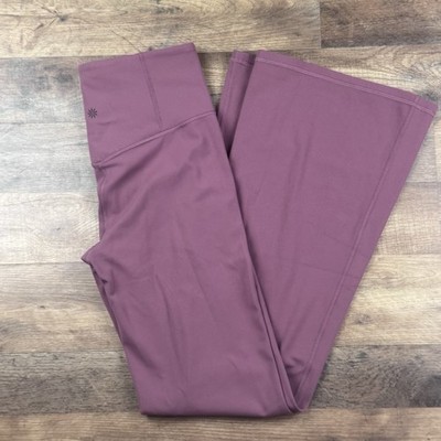 Athleta Elation Flare Pant Mauve Yoga Workout Athletic Women's S