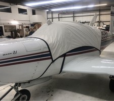 Mooney M20 C, D, and E   windshield cover
