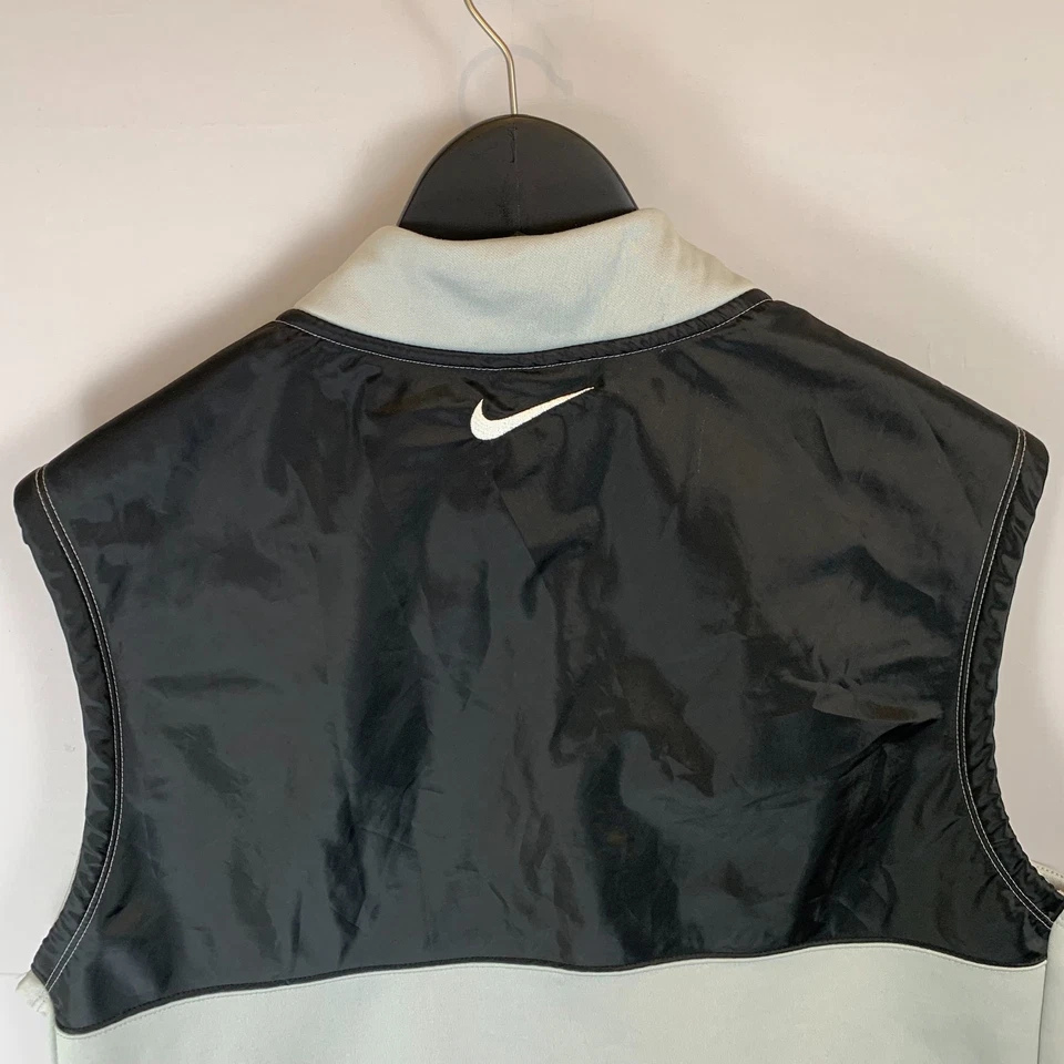 Nike Golf Mens Mid Layer Vest Zipper Gray Black Size Large Zipper Pockets - Image 4 of 4