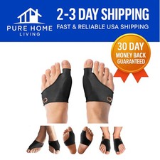 Copper Infused Bunion Corrector Sleeve for Pain Relief & Toe Alignment – 1 Pair