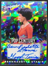 2026 Leaf Metal Pop Century BernNadette Stanis Scripted Auto Silver /25 NS6