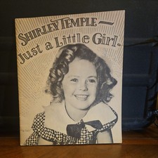 Shirley Temple - Just a Little Girl Book - Made in USA