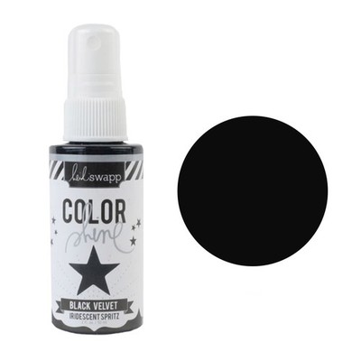 2er Pack - Heidi Swapp Color Shine Spritz 2oz - Black Velvet - CSS-HS-794