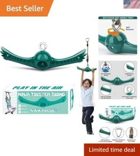 360° Spin Ninja Swing Set - Thrilling Backyard Fun for Kids, 300 lbs Capacity