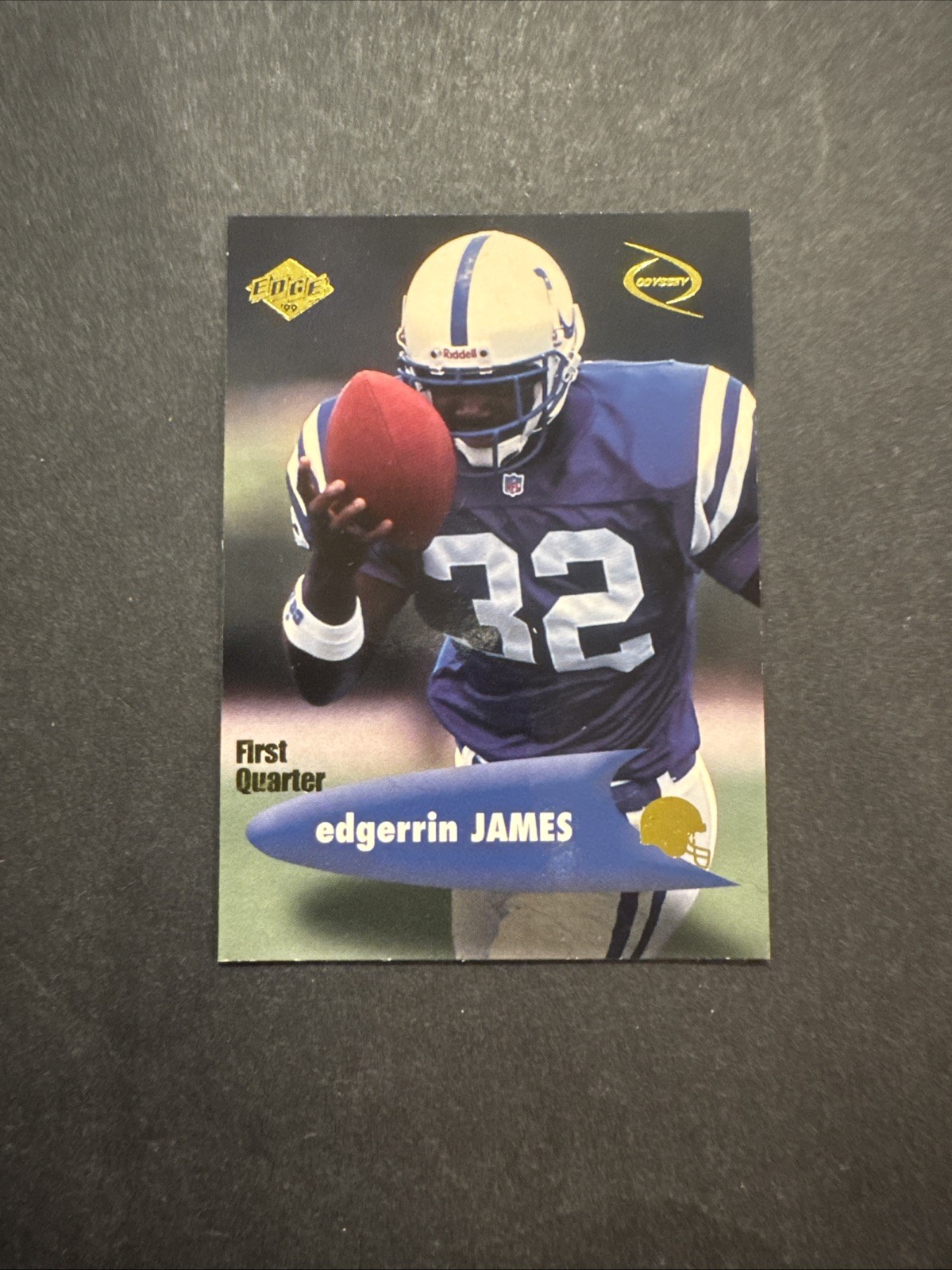 1999 Collector's Edge Odyssey - Preview Edgerrin James #EJ (RC)