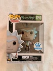 funkopop rick and morty 1191 - rick with memory vial funko exclusive