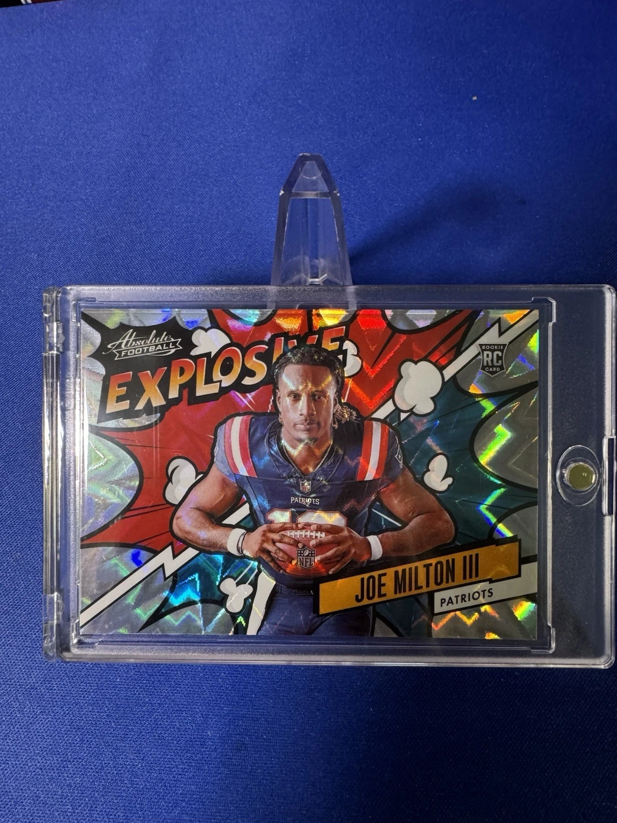 2024 Panini Absolute - Explosive Joe Milton III #EX-JMN (RC)