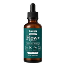 Flow By Elavyn - Elavyn Lymphatic Drainage Drops For Everyday Balance 2 Fl Oz