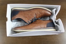 Sonoma Goods For Life Freer Men's Dress Shoes Cognac w/Ortholite Men Sz 9.5