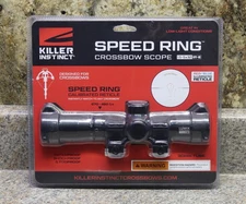 Killer Instinct 1.5-5x32 IR-E Speed Ring Crossbow Scope