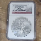 U.S. Mint 2011 Silver Eagle $1 25th Anniversary 1 oz .999 NGC MS70 3452518-483