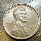 Outstanding 1939 Lincoln Wheat Cent Penny Actual Coin Save A lot Good Addition
