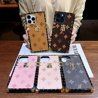 For iPhone 17 16 15 14 13 Pro Max 12 11 X Luxury Retro Flower Cover Leather Case