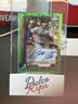 2025 Topps Chrome Logofractor Edition #RA-NA Nacho Alvarez Jr. Auto Green #/99