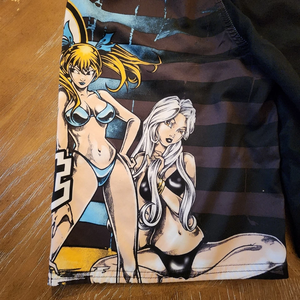 De colección Y2K Lost Mayhem Mujeres Niñas Board Shorts Bañador Hombres 34 Foto 3 de 4