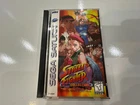 Street Fighter Collection (Sega Saturn 1997) CIB Complete w Manual + Reg Card NM
