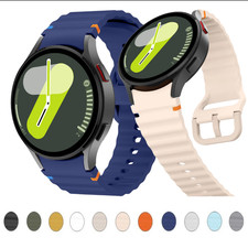 Sport Silicone Watch Band For Samsung Galaxy Watch 8/Classic Replacement Strap