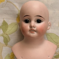 Antique Victorian Armand Marseille 1894 Bisque Doll Head Germany