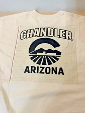 Custom Chandler AZ Tee – DTF Print on Repurposed Shirt