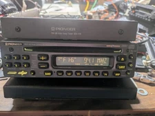 VTG Rare Flagship Pioneer DEX M88 Faceplate 90s Car Stereo CD GEX T70 Audio EQ 